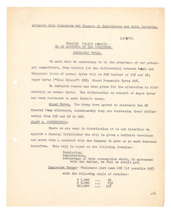 Relazione del viaggio in Inghilterra del Dr. Luzzatto Settembre 1930