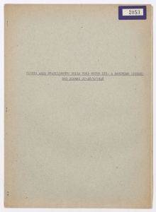 Visita allo Stabilimento della Ford Motor Ltd. a Dagenham (Essex) nei giorni 27 - 28/6/1938