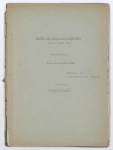 Relazioni (n 2 - 3 - 4 - 5 e 7) dell'Ing Cozzo sul viaggio negli Stati Uniti - Giugno/Luglio 1938