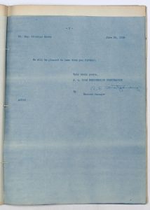 Relazioni (n 2 - 3 - 4 - 5 e 7) dell'Ing Cozzo sul viaggio negli Stati Uniti - Giugno/Luglio 1938