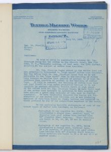 Relazioni (n 2 - 3 - 4 - 5 e 7) dell'Ing Cozzo sul viaggio negli Stati Uniti - Giugno/Luglio 1938