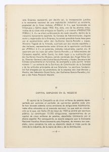 Memoria justificativa del derecho que tiene la Sociedad Española Productos Pirelli, S.A. de acogerse a los beneficios de la ley de 16 de marzo de 1939 sobre anticipos destinados a la reparación de los daños sufridos por la destrucción de su fábrica de Villanueva y Geltrú