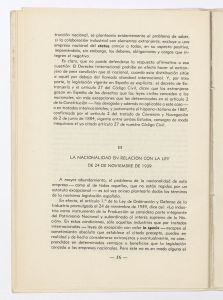 Memoria justificativa del derecho que tiene la Sociedad Española Productos Pirelli, S.A. de acogerse a los beneficios de la ley de 16 de marzo de 1939 sobre anticipos destinados a la reparación de los daños sufridos por la destrucción de su fábrica de Villanueva y Geltrú