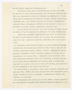 Realizzazioni industriali della Soc. It. Pirelli nel periodo 1920/1940