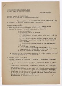 Circolari e fogli notizie della Direzione vendite articoli vari