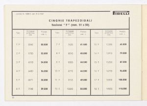 Cinghie piatte e trapezoidali per trasmissioni